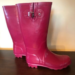 Kangol Women’s Tall Wellies Rainboots US Size 10